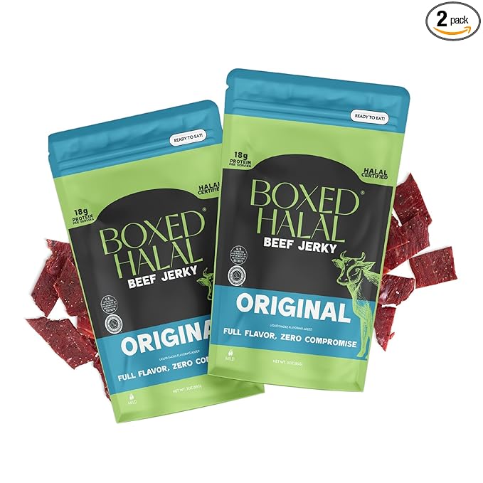 Boxed Halal Original Beef Jerky